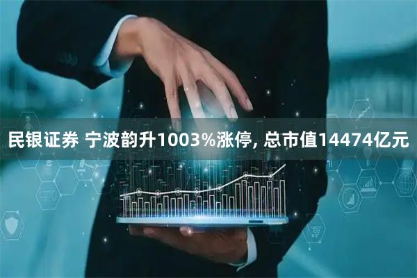 民银证券 宁波韵升1003%涨停, 总市值14474亿元